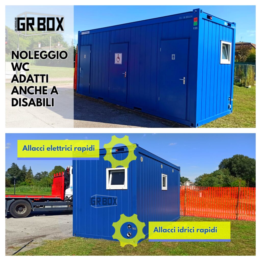 noleggio bagni