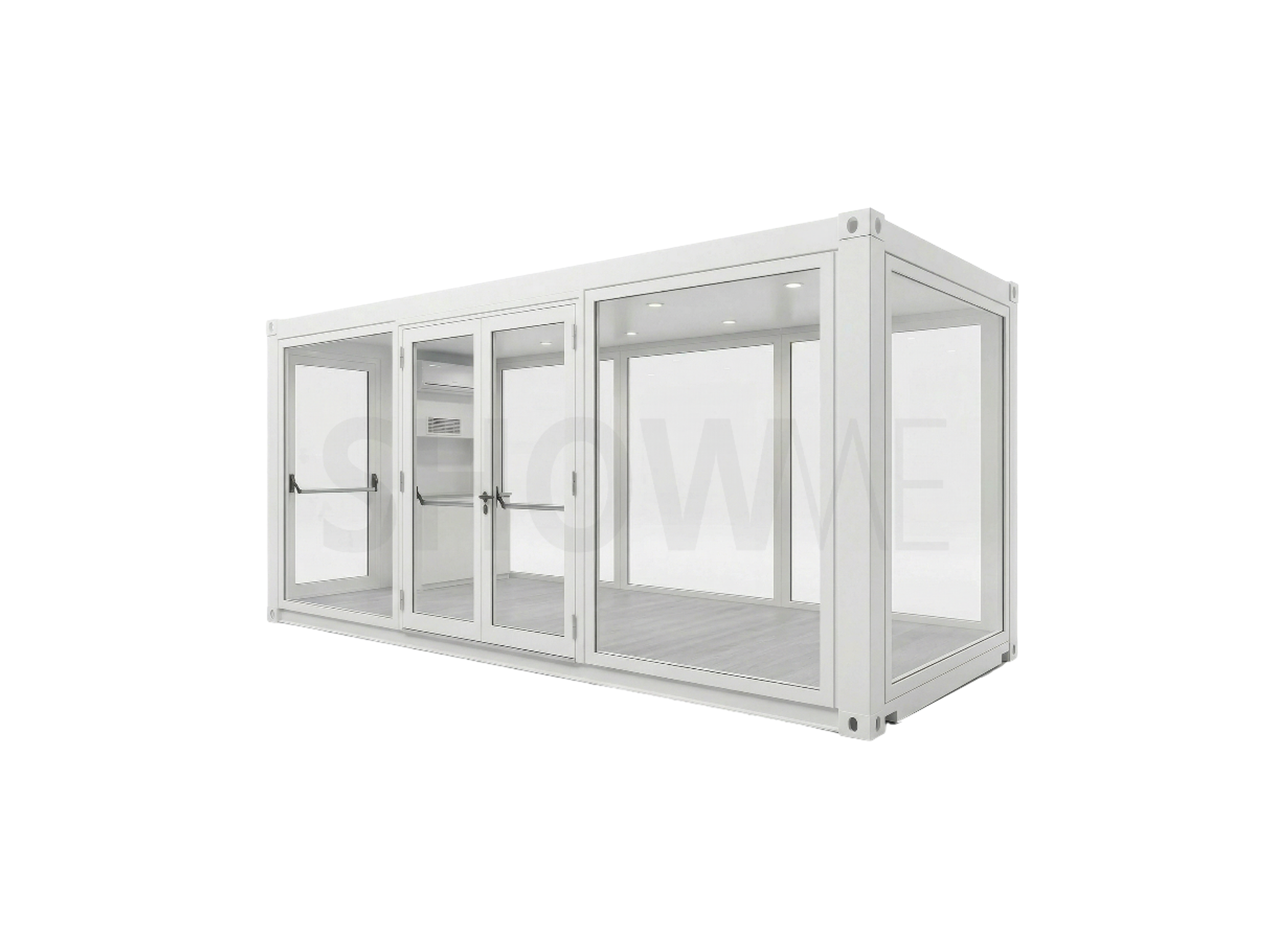 NOLEGGIO CONTAINER VETRATO SHOWME GRBOX