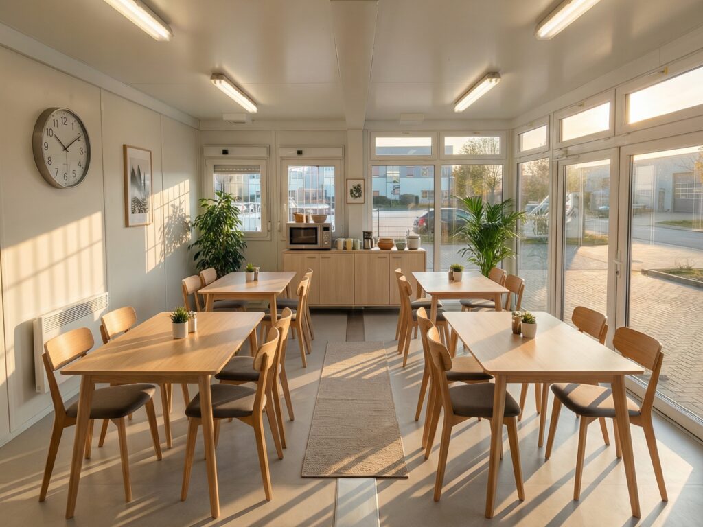 noleggio mense aziendali industriali container architettura design affitto